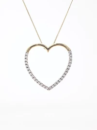 Diamond Heart Pendant