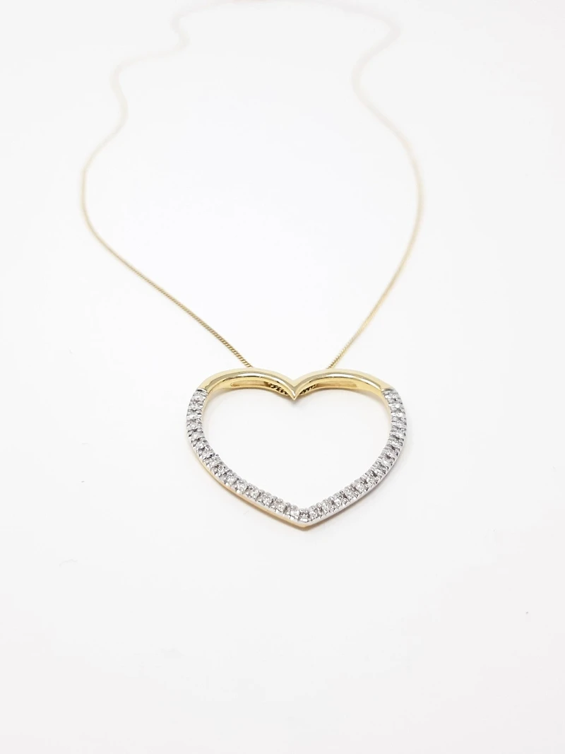 Diamond Heart Pendant