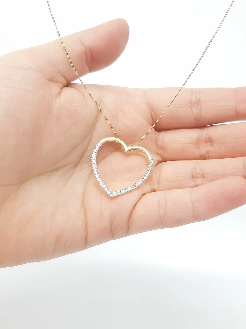 Diamond Heart Pendant
