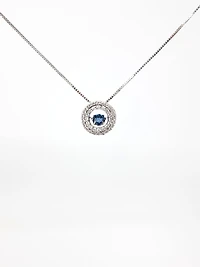Diamond Pendant (Blue dia)