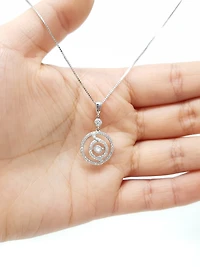 Diamond "Pulse" Pendant