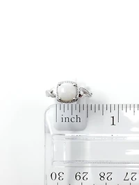 Opal and Diamond Ring