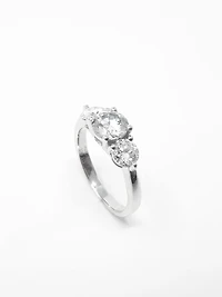 Moissanite Engagement Ring 