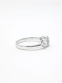 Moissanite Engagement Ring 