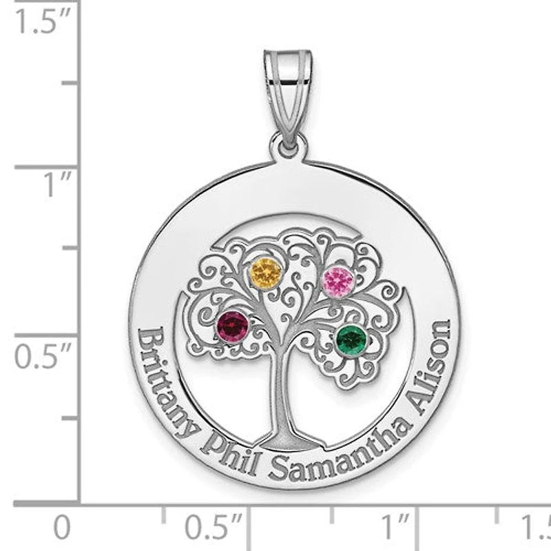 Crystal Family Pendants (up to 4 names/stones