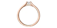 10K Rose Gold 0.10cttw Diamond Ring