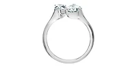 14K Gold 2.500cttw Lab Grown Pear Cut Diamond Ring