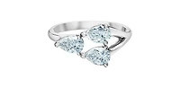 14K Gold 1.50cttw Lab Grown Pear Cut Diamond Ring - / 4.5
