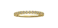 Yellow Gold and Diamond Ring