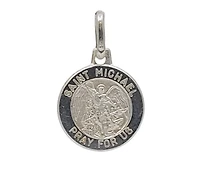 St. Michael Sterling Silver Charm