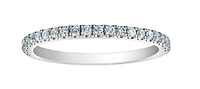 14K Lab Grown Round Brilliant Diamond Band