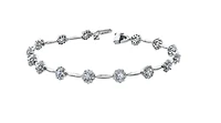 14K White Gold 2.03cttw Diamond Tennis Bracelet, 7"