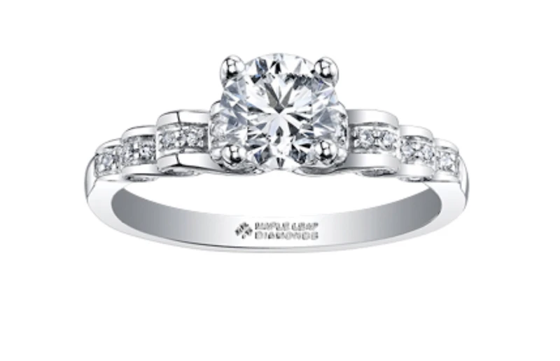 18K White Gold/Palladium Alloy (hypoallergenic) 0.75-1.15cttw Round Brilliant Multi-Stone Diamond Ring - / Carat Total