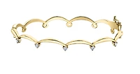 14K White Gold 0.25cttw Canadian Diamond Tennis Bracelet, 7"