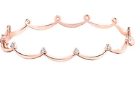 14K White Gold 0.25cttw Canadian Diamond Tennis Bracelet, 7"