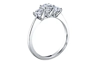 Platinum 0.50-1.00cttw Canadian Round Brilliant Multi Stone Diamond Engagement Ring - 0.50 Carat Total /