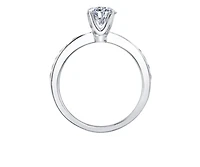 Platinum 0.69-2.49cttw Canadian Round Brilliant Diamond Engagement Ring, 6.5 - 0.69 Carat Total /