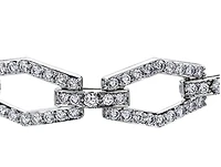 14K White Gold & Palladium Alloy (hypoallergenic) 6.00cttw Canadian Diamond Tennis Bracelet