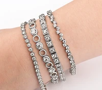 14K White Gold 6.55cttw Canadian Diamond Tennis Bracelet