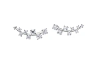 14K White Gold 1.02cttw Canadian Diamond Stud Earrings