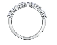 18K White, Yellow, or Rose Gold With Palladium Alloy (hypoallergenic) 1.35-2.07cttw Canadian Diamond Band - / Carat Total