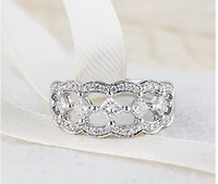 14K White, Yellow, or Rose Gold 0.75cttw Princess & Round Brilliant Cut Canadian Diamond Band