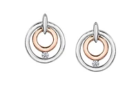 14K Yellow Gold 0.16cttw Canadian Diamond Stud Earrings