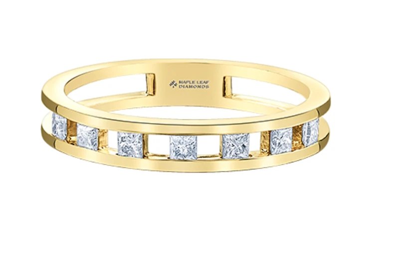14K White, Yellow