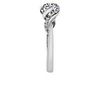 18K White Gold Palladium Alloy (hypoallergenic) 0.40-0.72cttw Round Brilliant Canadian Diamond Engagement Ring - / 0.40 Carat Total