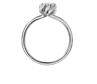 18K White Gold Palladium Alloy (hypoallergenic) 0.33-1.08cttw Cushion Cut Canadian Diamond Engagement Ring - / 0.33 Carat Total