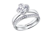 18K White Gold Palladium Alloy (hypoallergenic) 0.25-1.08cttw Round Brilliant Canadian Diamond Engagement Ring - / 0.25 Carat Total