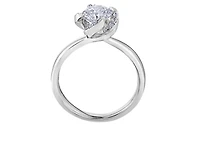 18K White Gold Palladium Alloy (hypoallergenic) 0.25-1.08cttw Round Brilliant Canadian Diamond Engagement Ring - / 0.25 Carat Total
