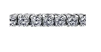 18K White Gold With Palladium Alloy(hypoallergenic) 4.40cttw Canadian Diamond Tennis Bracelet