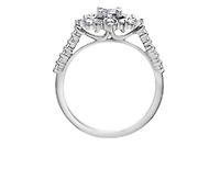 14K White Gold 0.75cttw Canadian Diamond Engagement Ring - / 4.5