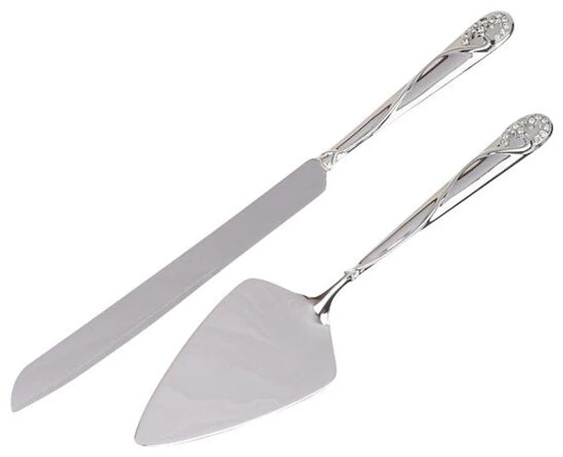 2 Piece Silver Cake Server WJ1CS
