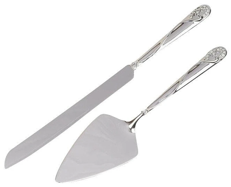 2 Piece Silver Cake Server WJ1CS
