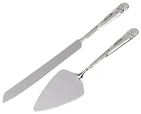 2 Piece Silver Cake Server WJ1CS