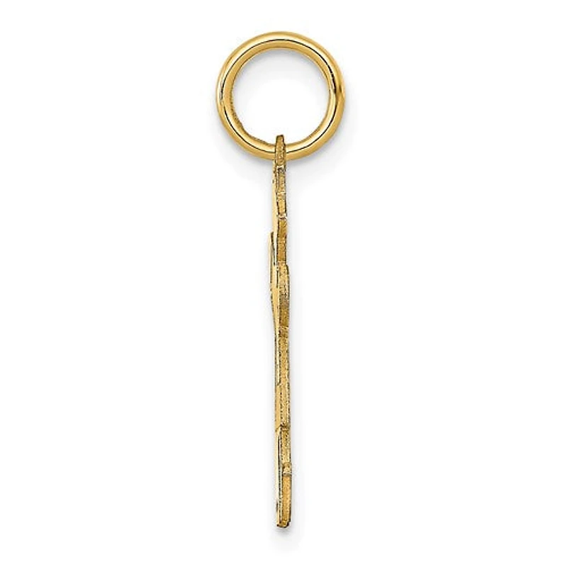 14K Alphabet Girl - 14K Yellow Gold