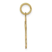 14K Alphabet Girl - 14K Yellow Gold