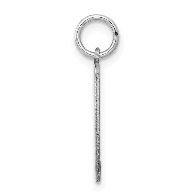 Vertical Bar Name Pendants - Sterling Silver