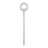 Sterling Silver Signature with Crystal Birthstones Pendant (up to 3 names and birthstones)