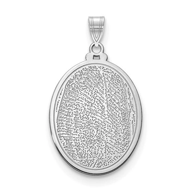 Personalized Fingerprint Pendant - Sterling Silver