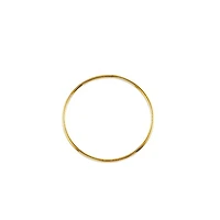 10K Yellow Gold 30mm Sleeper/Keeper/Hoop Earrings