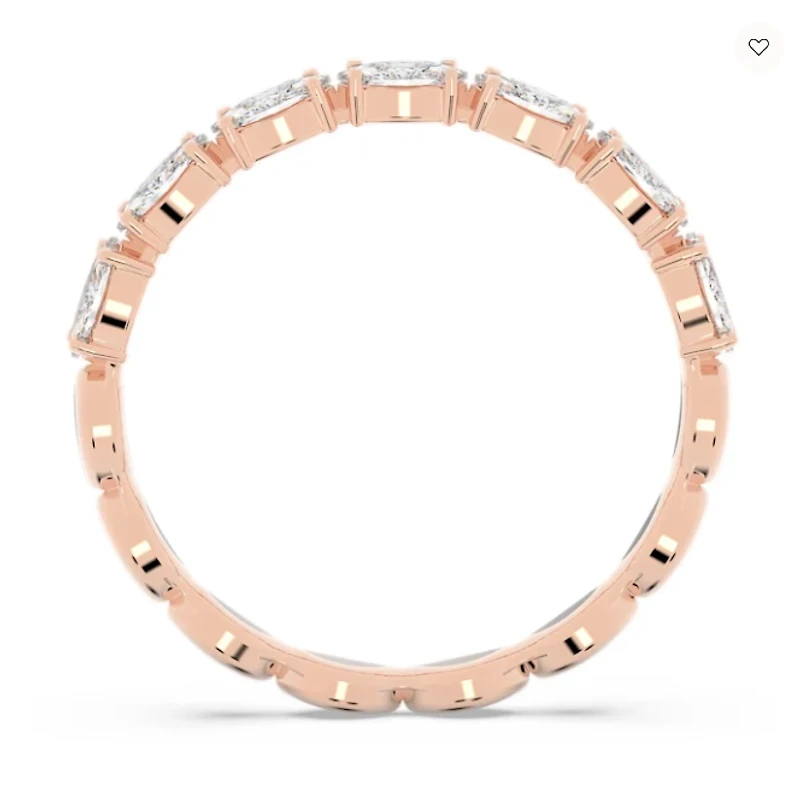 Swarovski Vittore Ring Marquise Cut, White, Rose Gold-tone Plated - 5366583