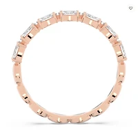 Swarovski Vittore Ring Marquise Cut, White, Rose Gold-tone Plated - 5366583