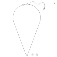 Swarovski Constella Set Round Cut, White, Rhodium plated - 5647663