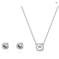 Swarovski Constella Set Round Cut, White, Rhodium plated - 5647663