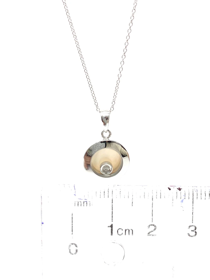 White Gold Diamond Pendant