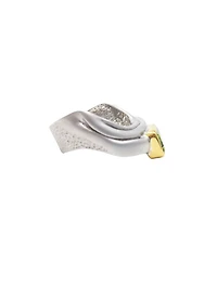 Silver and Peridot Ring