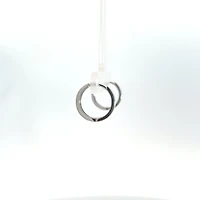 10K White Gold Emerald and Diamond Earrings